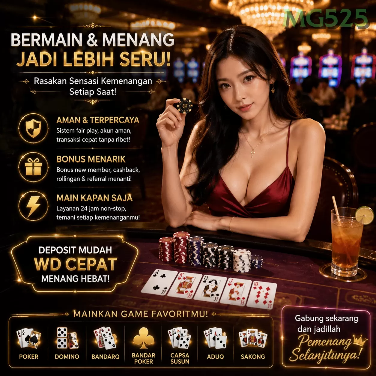 Kelebihan dan Kekurangan Bermain di mg525